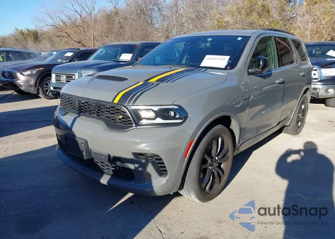 2023 Dodge Durango Hemi Orange Rwd из США, поврежденный, VIN 1C4SDHCT1PC602089